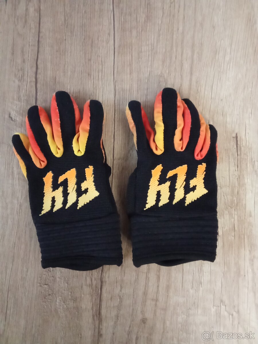 Detské motokrosove rukavice