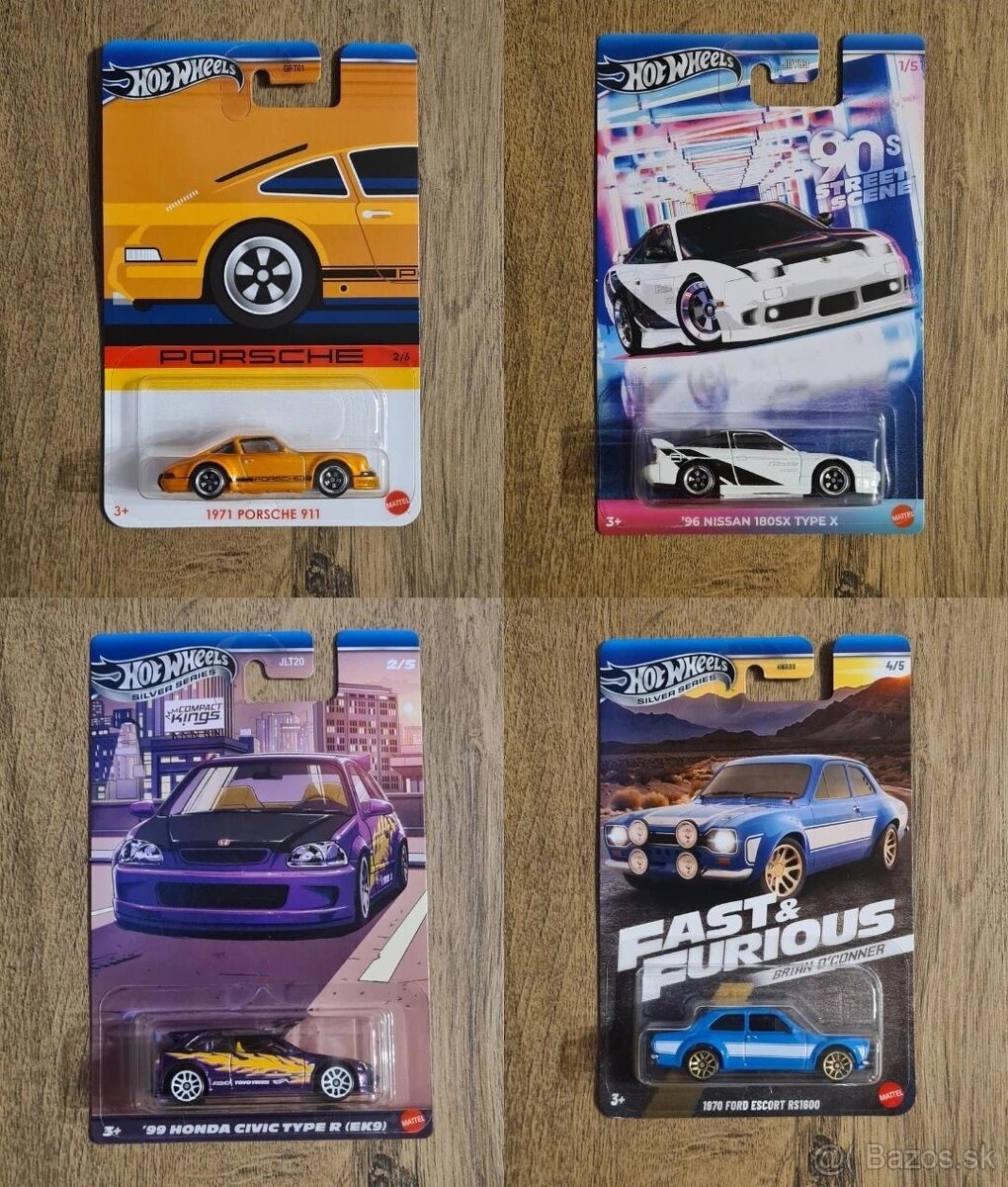 Hot Wheels Silver series