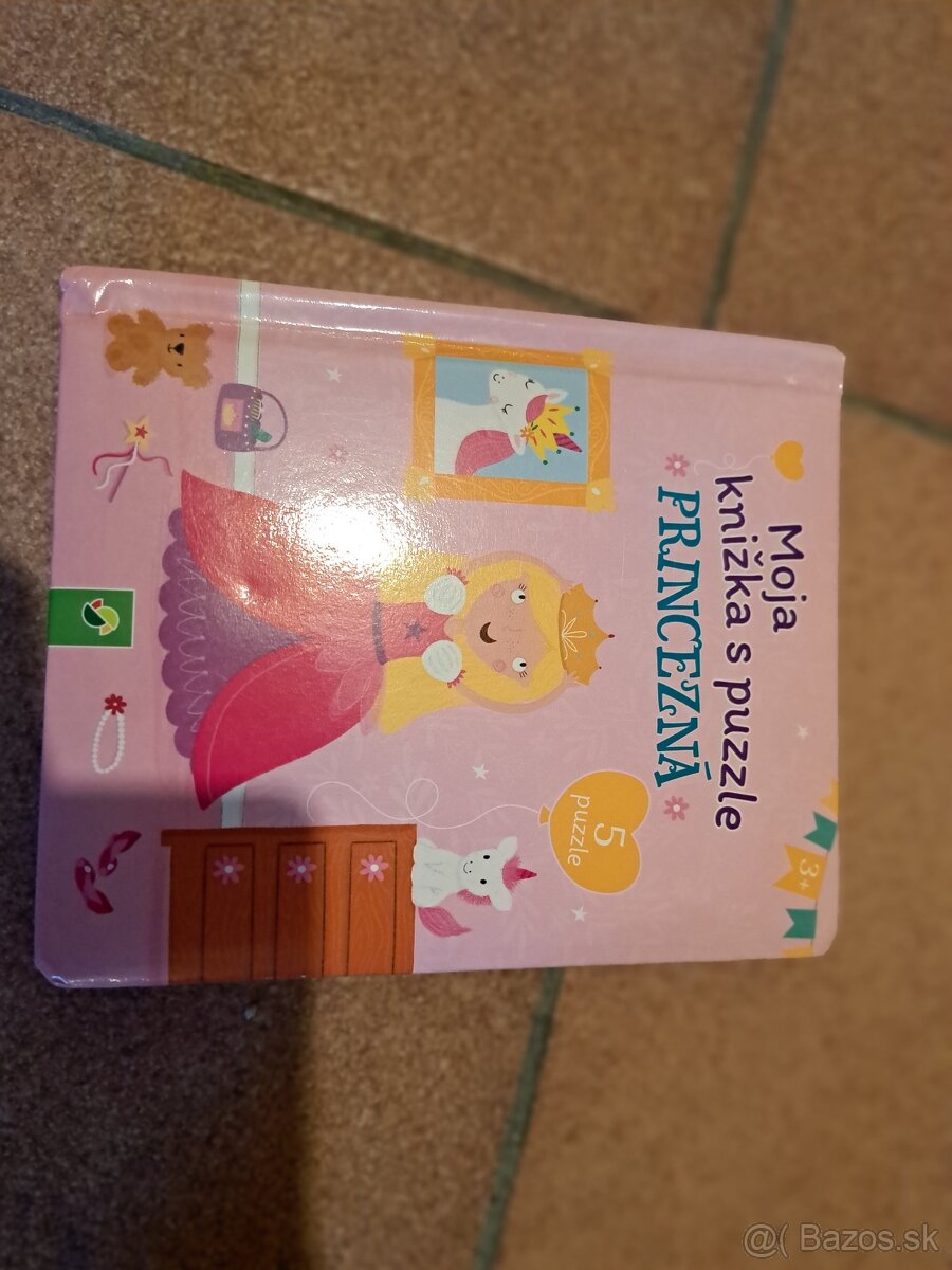 Puzzle kniha Princezna