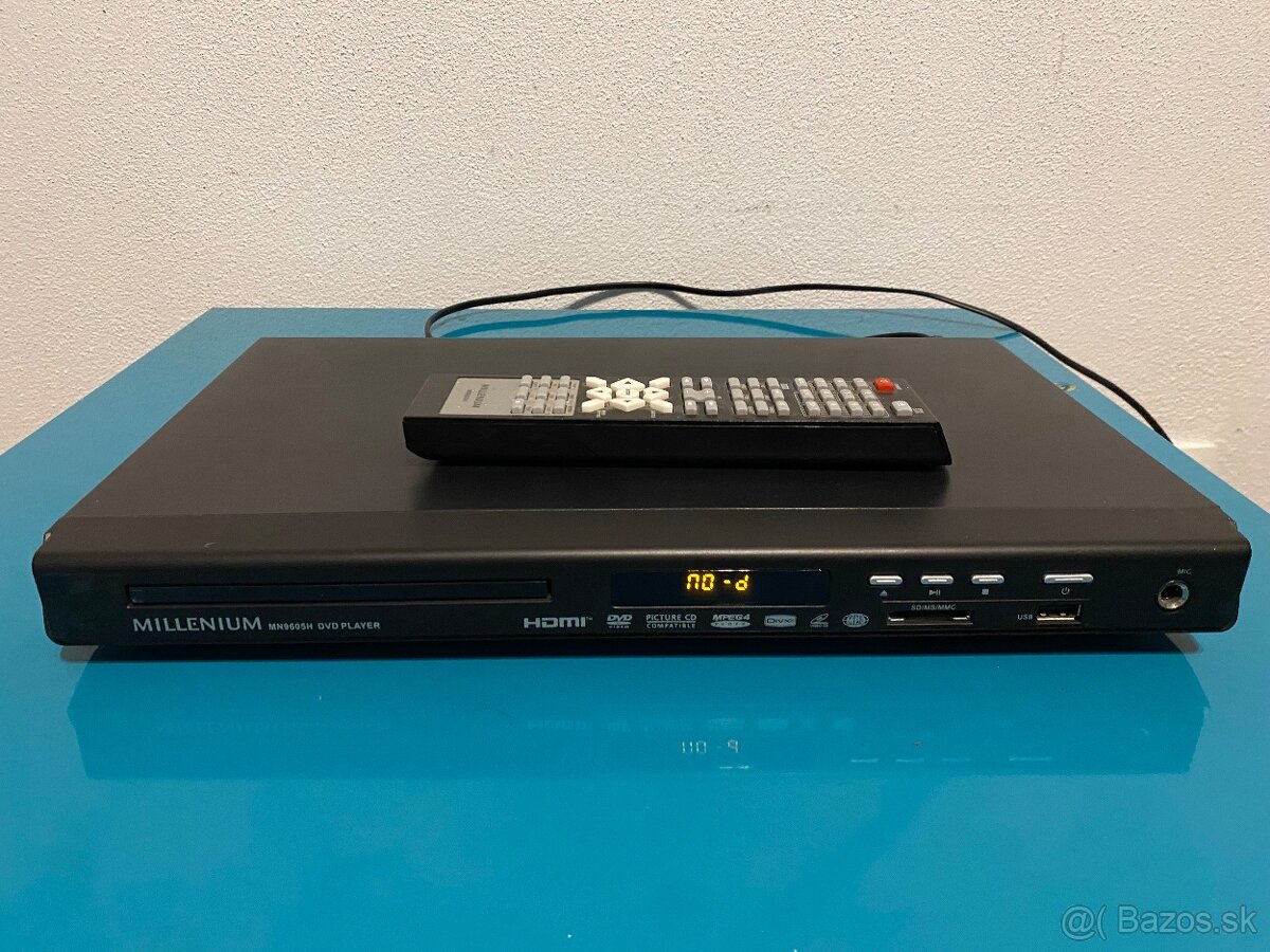 Predám DVD prehravač Millenium MN9605H