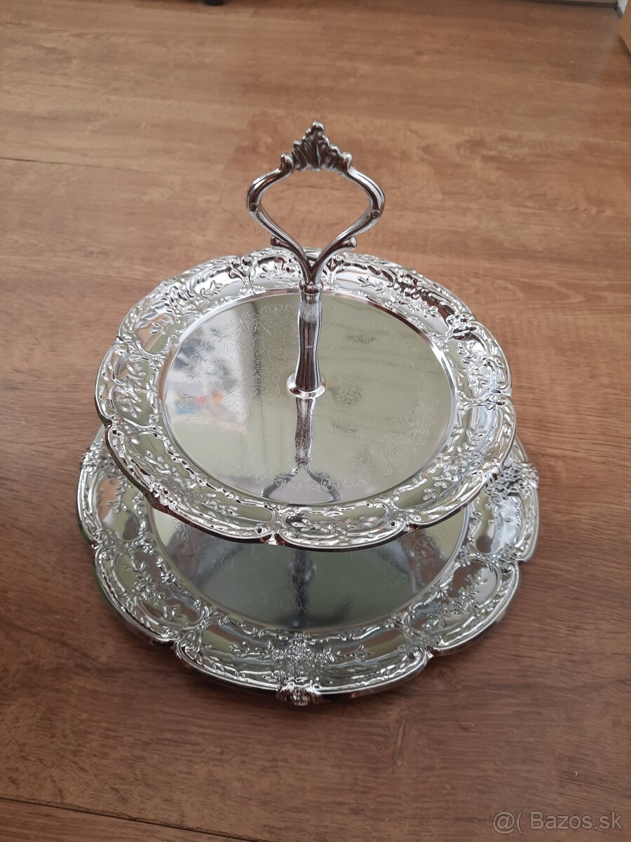 2 poschodový podnos