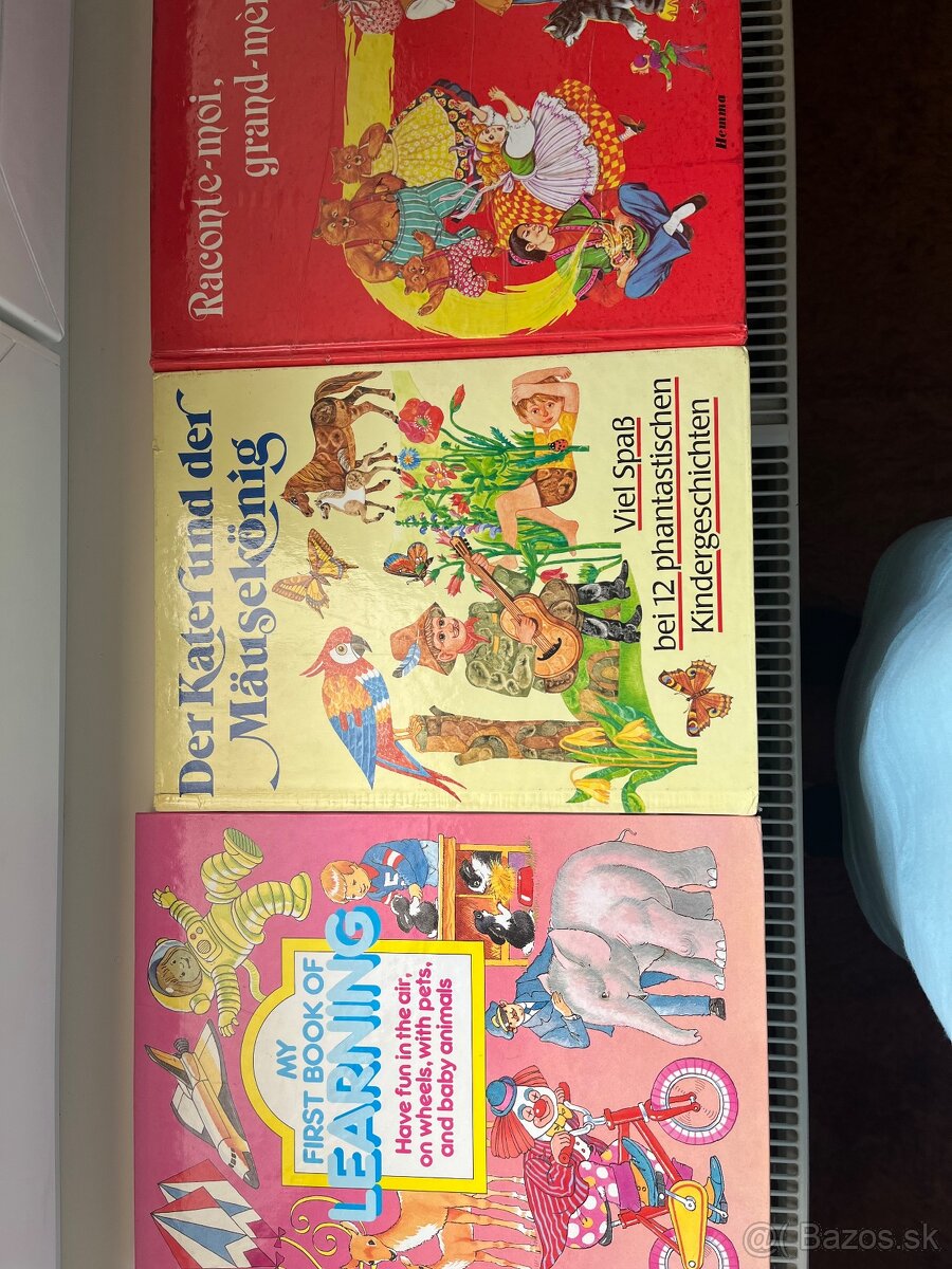 Detské knihy cudzojazyčné