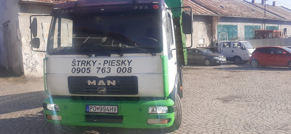 Man 8.180 sklapac