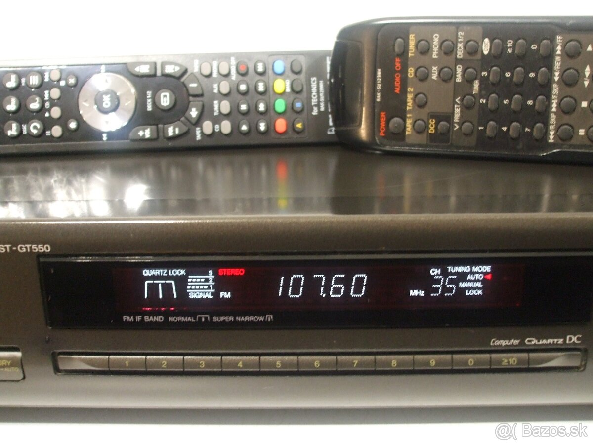 HIGH END tuner TECHNICS ST-GT550 trieda Class AA, vyr. Japan