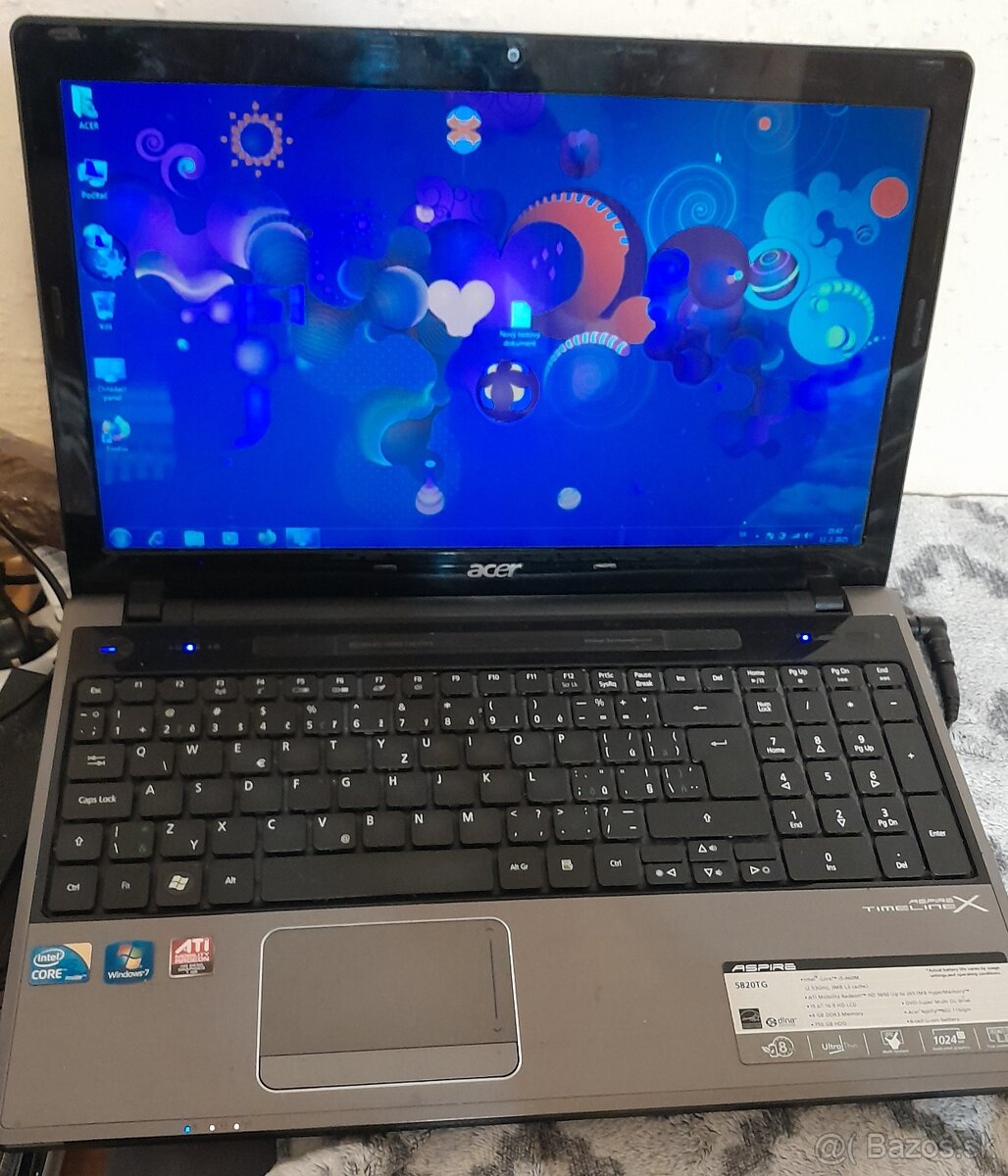 Acer aspire timeline X- i5, 4GB, 320GB, 15,6"
