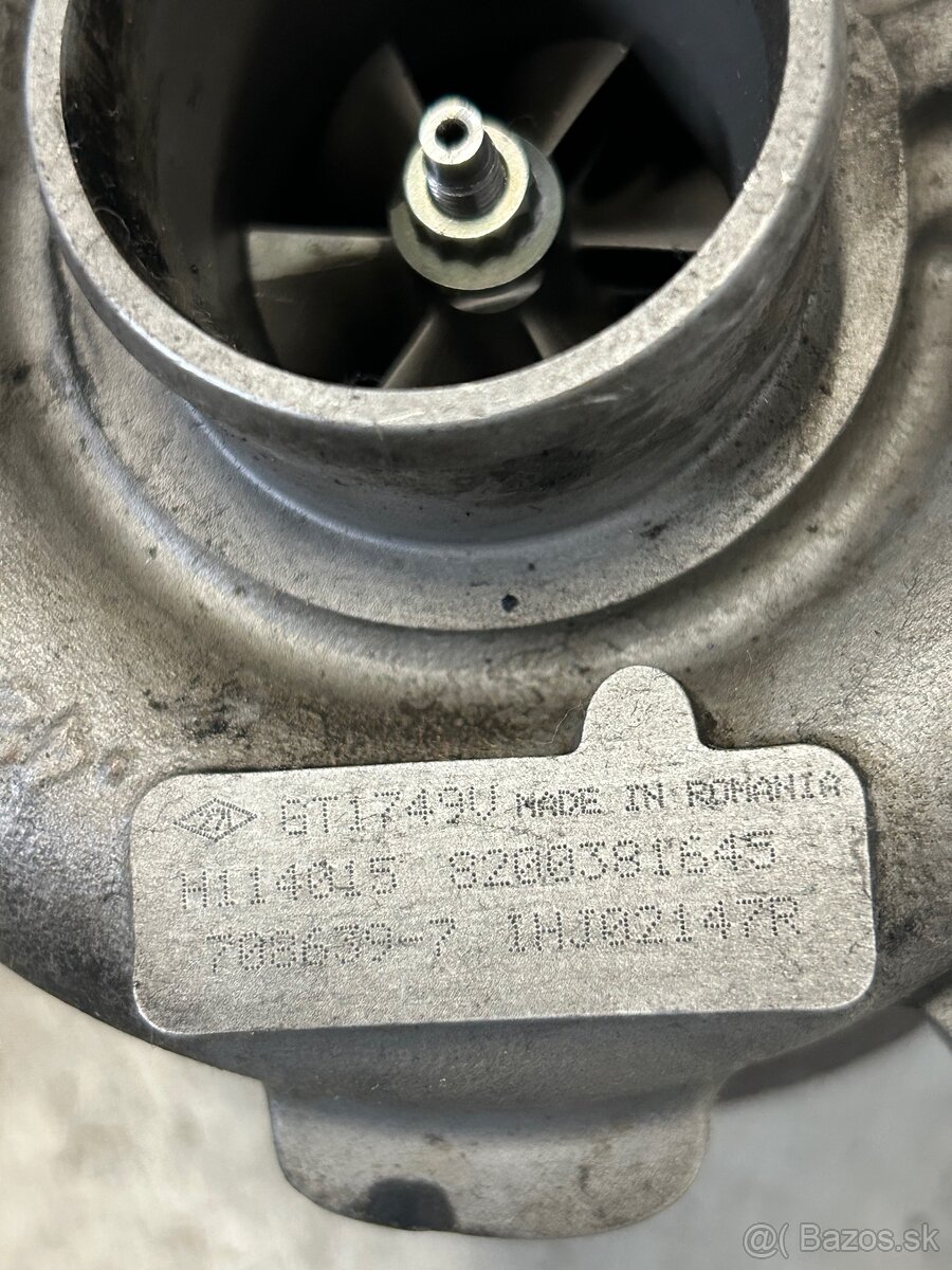 Predam turbo 1.9 dci GARRET GT1749V