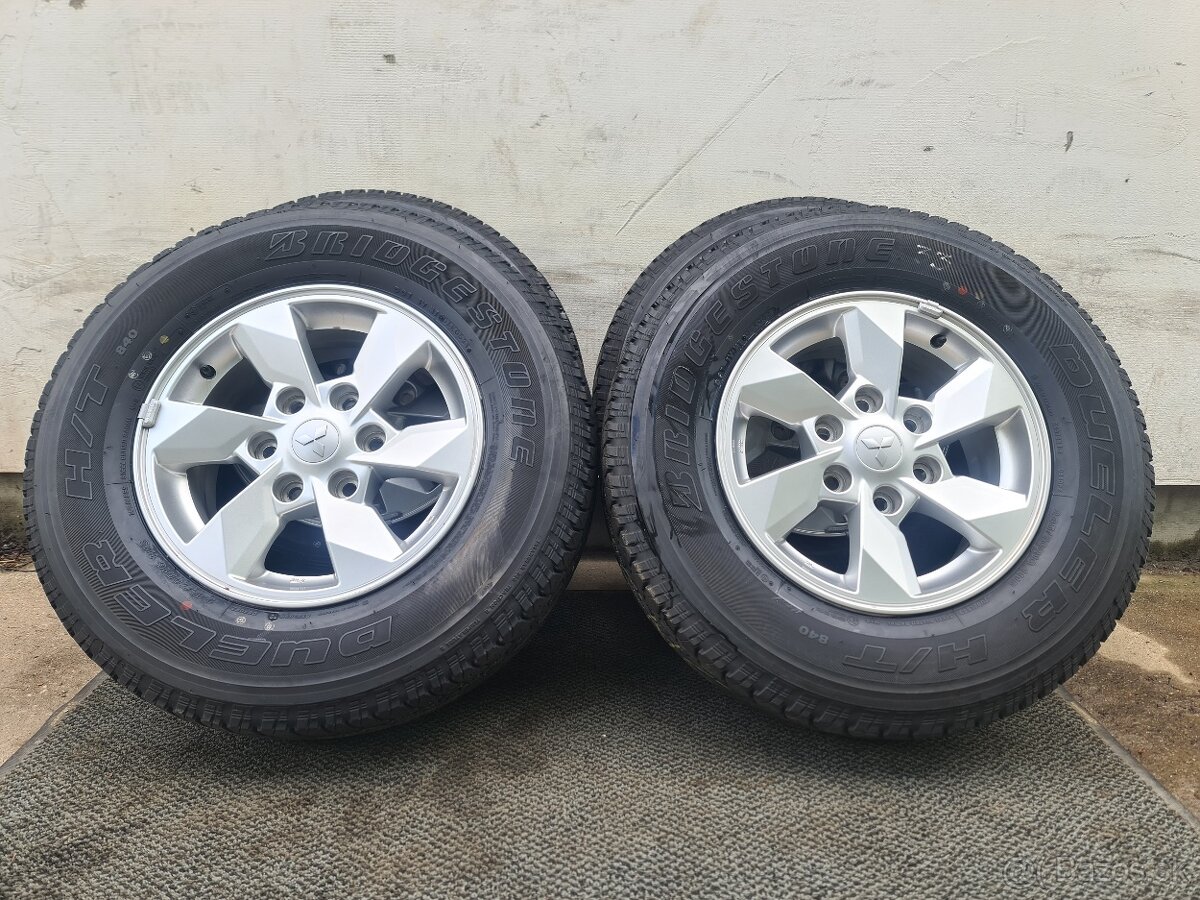 6x139,7 R16 + LETNE-CELOROČNE PNEU 245/70 R16