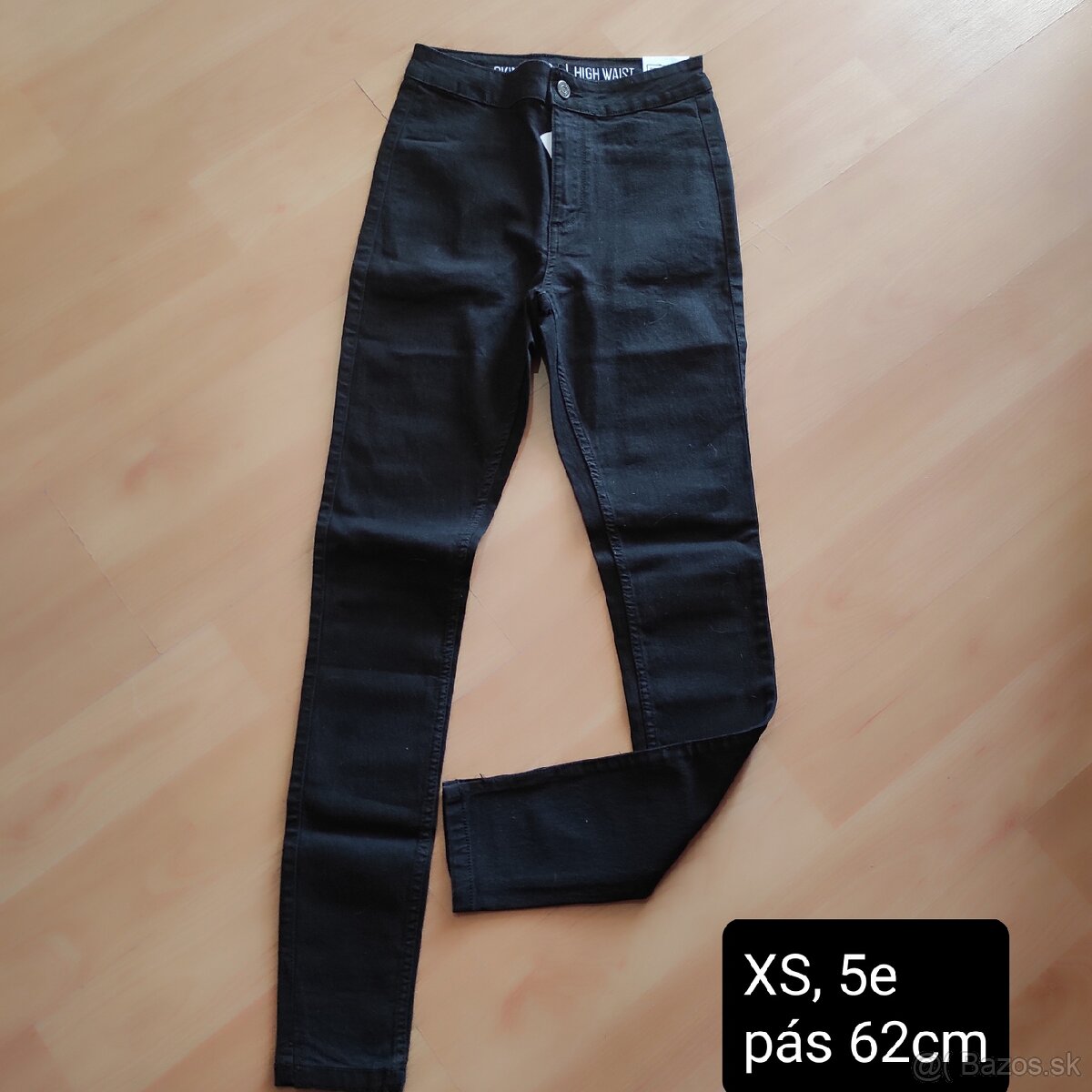 Čierne skinny