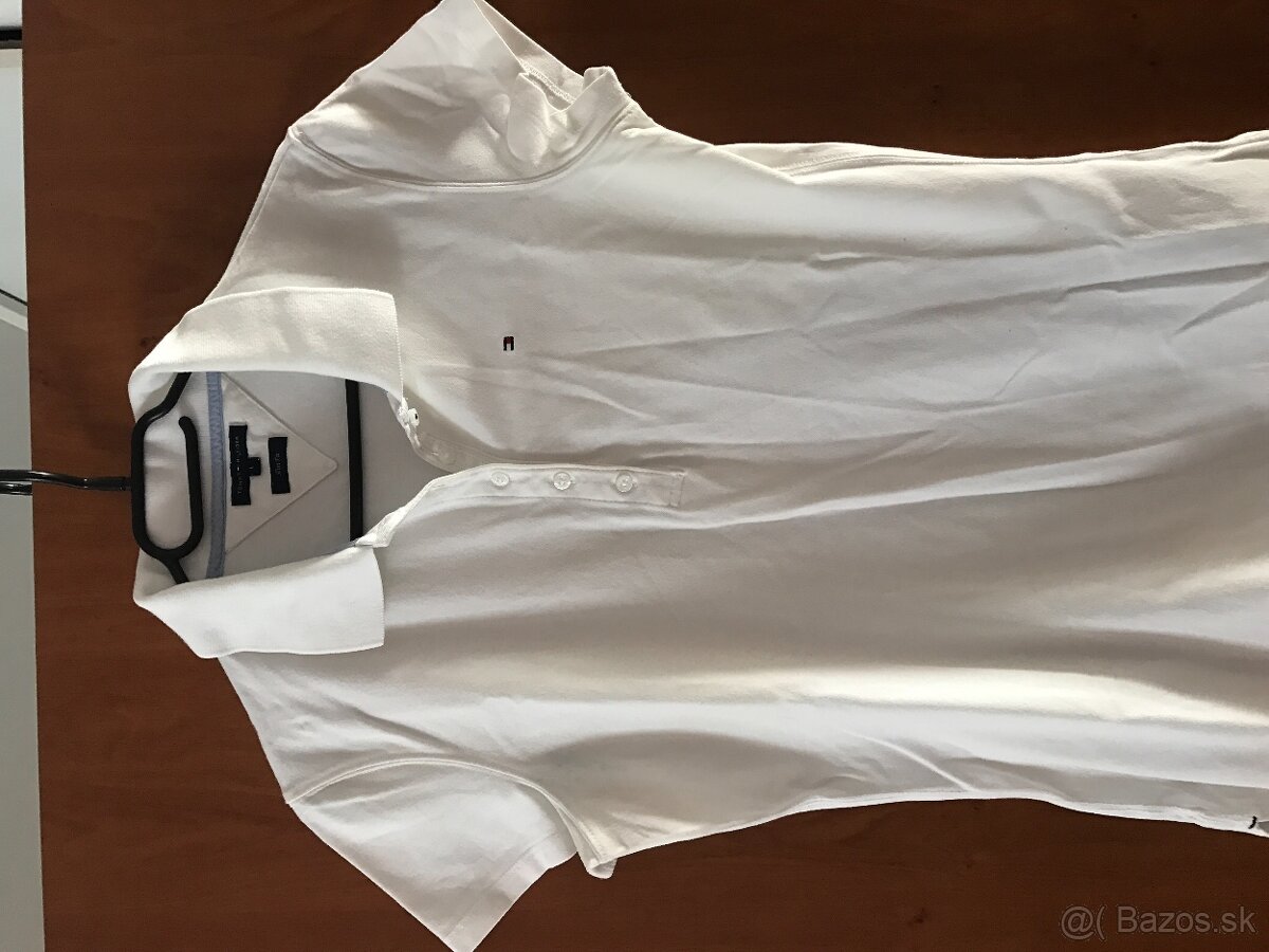 TOMMY HILFIGER originál white damske polotricko L