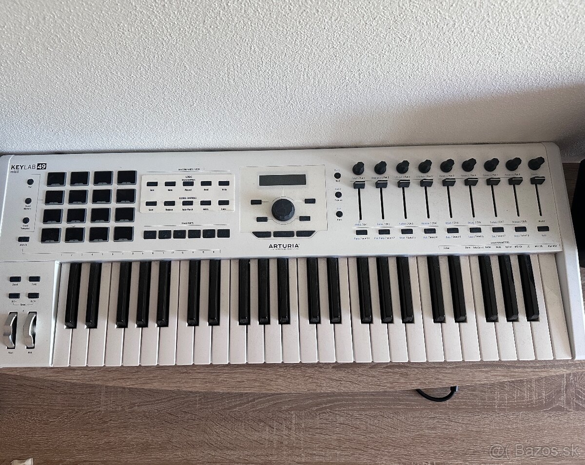 Predám Arturia Keylab mkII 49 MIDI keyboard