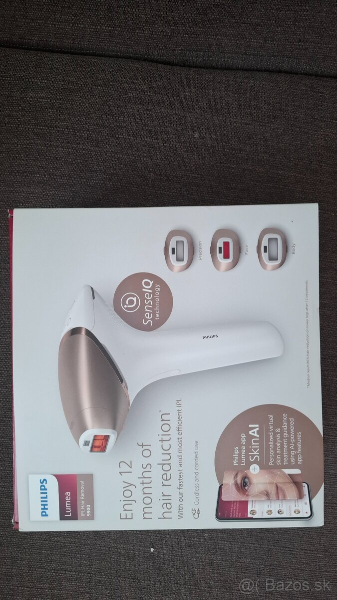 Philips Lumea IPL 9900 – úplne nové, nevhodný darcek