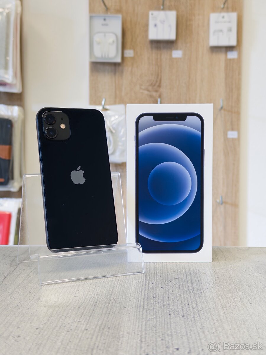 100% BATÉRIA - iPhone 12 128GB Black