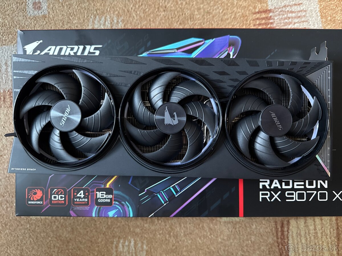 GIGABYTE AORUS Radeon RX 9070 XT ELITE 16G