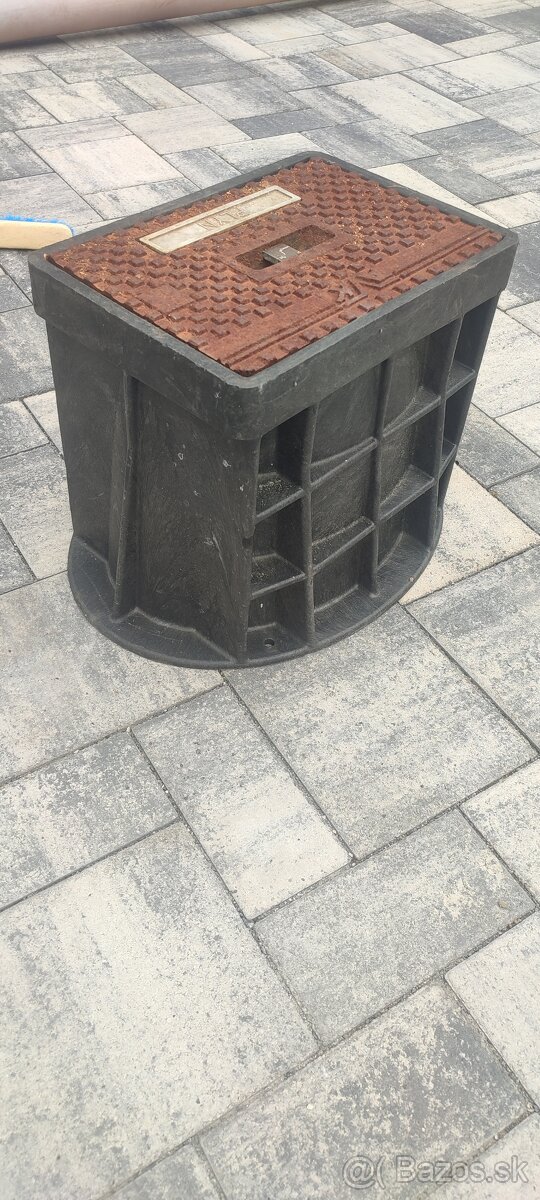 poklop na uzáver plynu liatinový