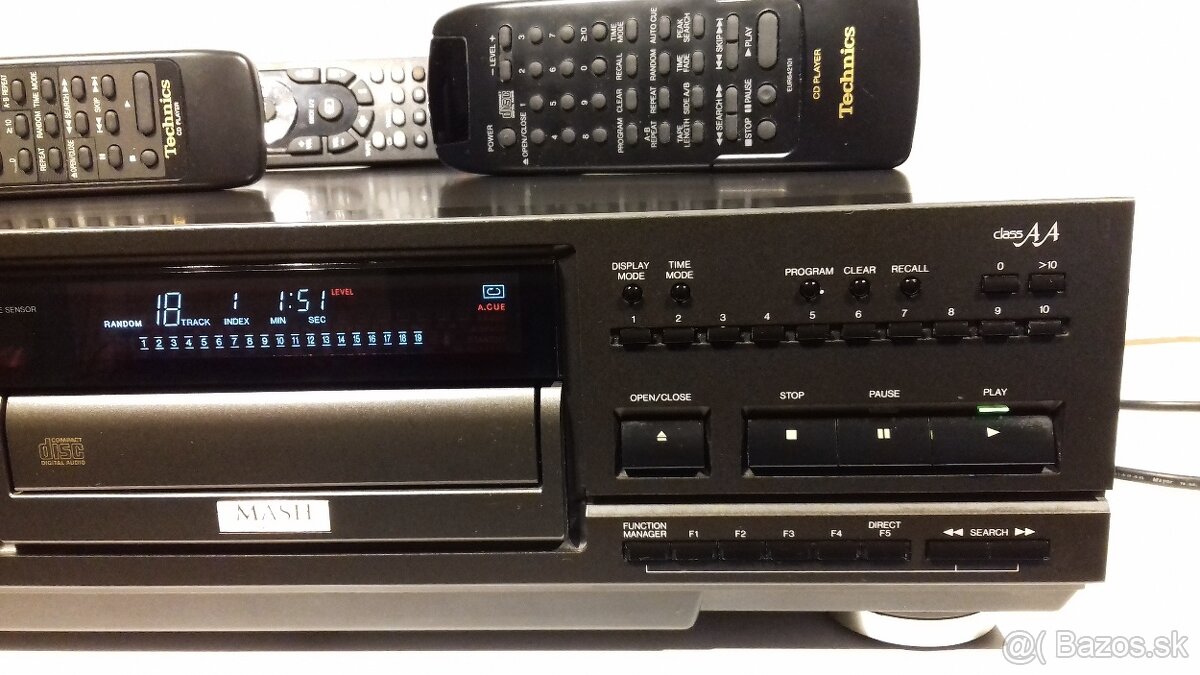 ClassAA spickovy CD prehravac TECHNICS SL-PS700, JAPAN, AC43