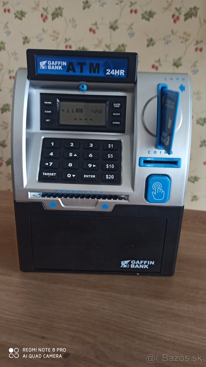 Detský automat na peniaze, detský bankomat