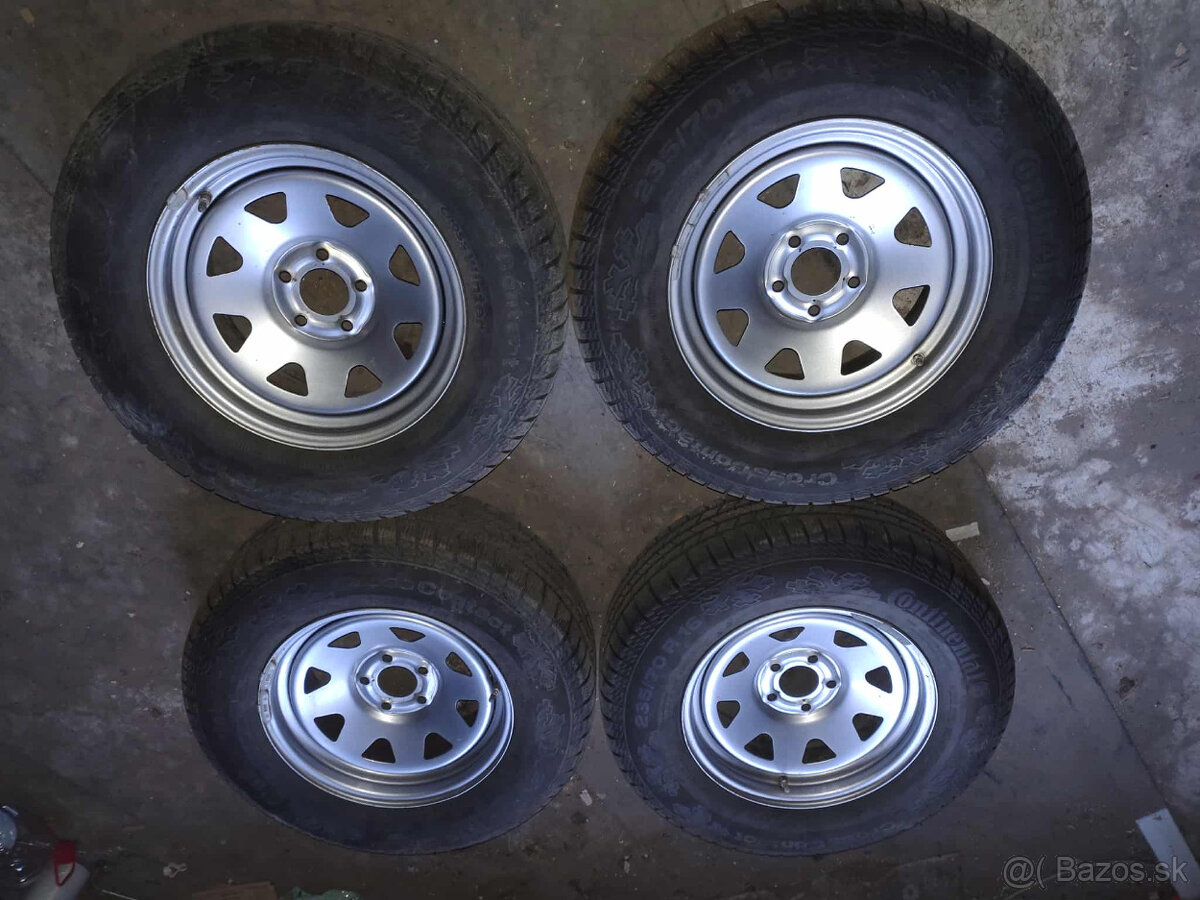 Výhodne zimná pneu sada pre Jeep KJ Cherokee