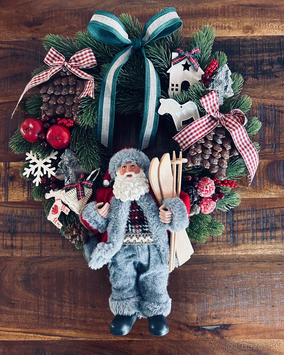 Vianočné vence na dvere 2.