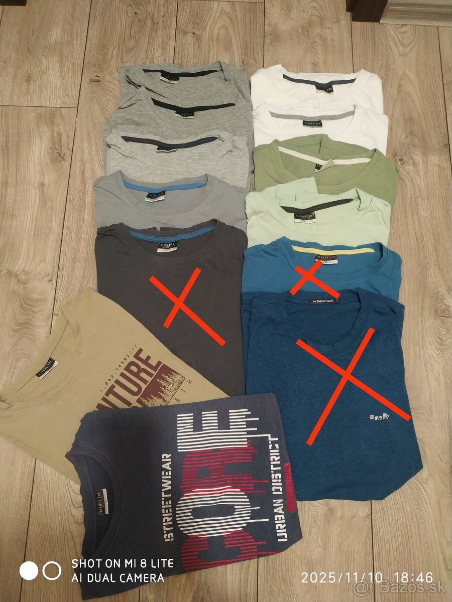 Pánske tričká s krátkym rukávom