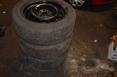 16" plech. disky 5x112 so zimn. pneum. 205/55 R16