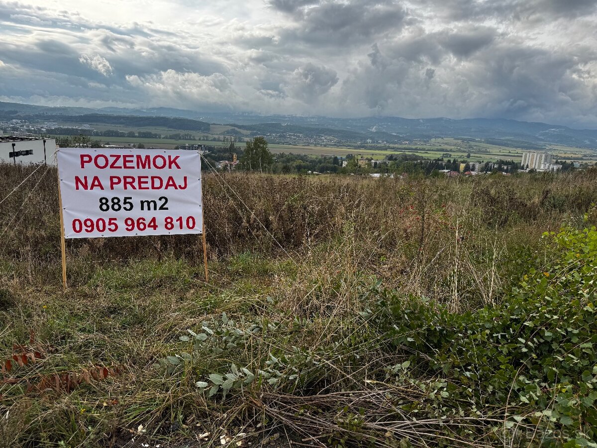 Stavebný pozemok Zvolen Slnečná