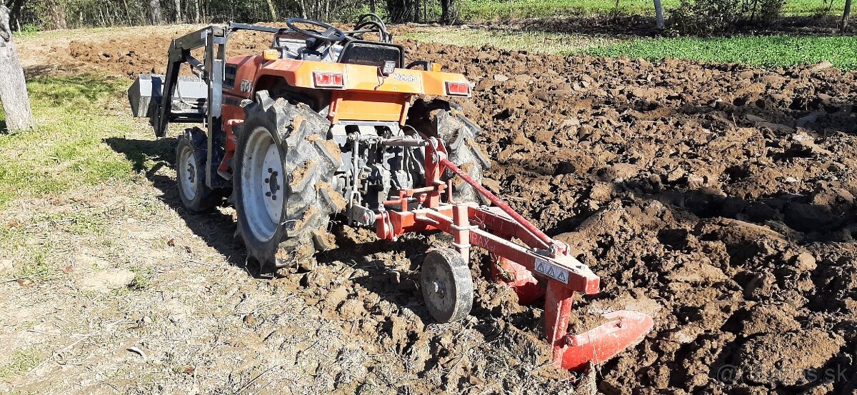 Práce  malotraktorom