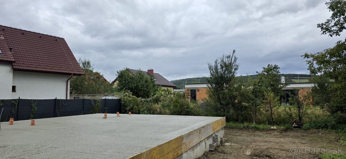 Základová doska, základy pod dom,