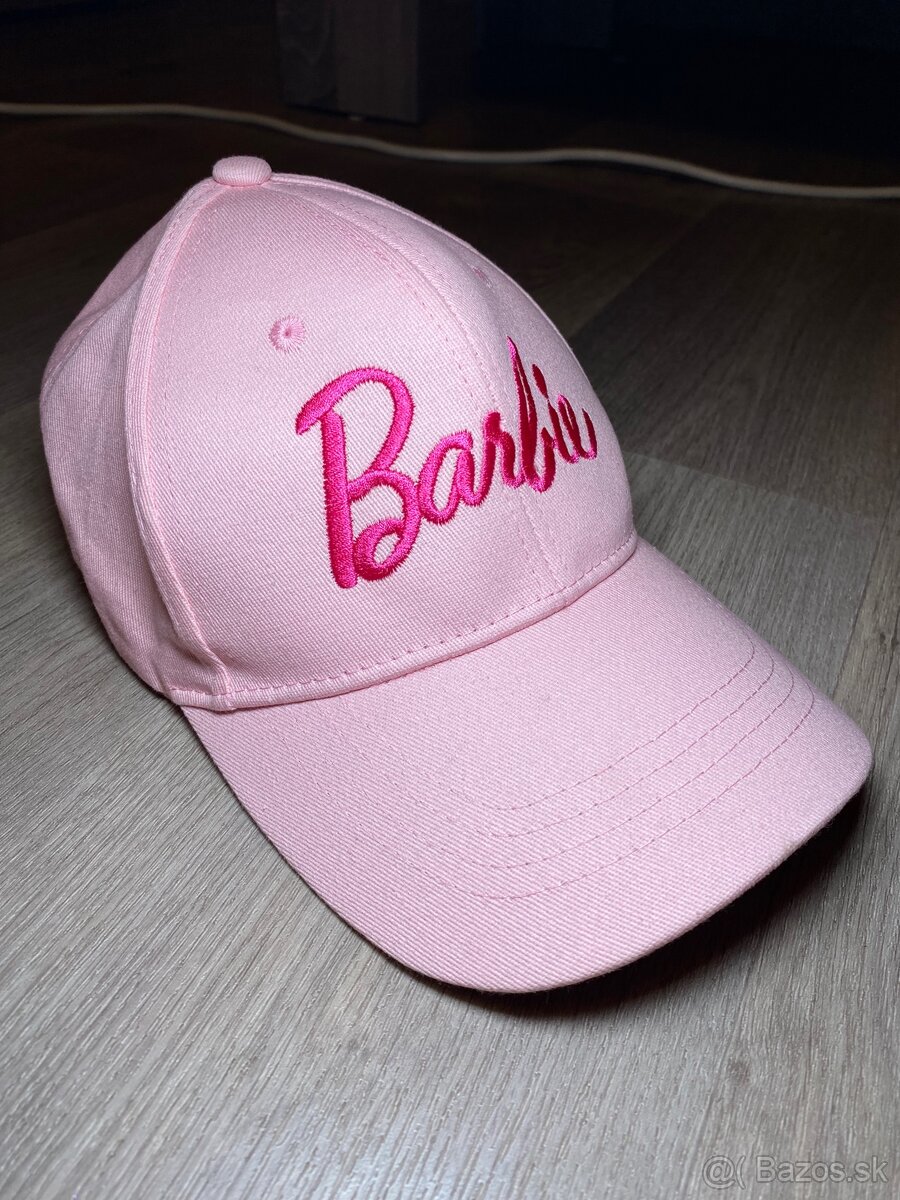 Šiltovka Barbie – jemne ružová, nová