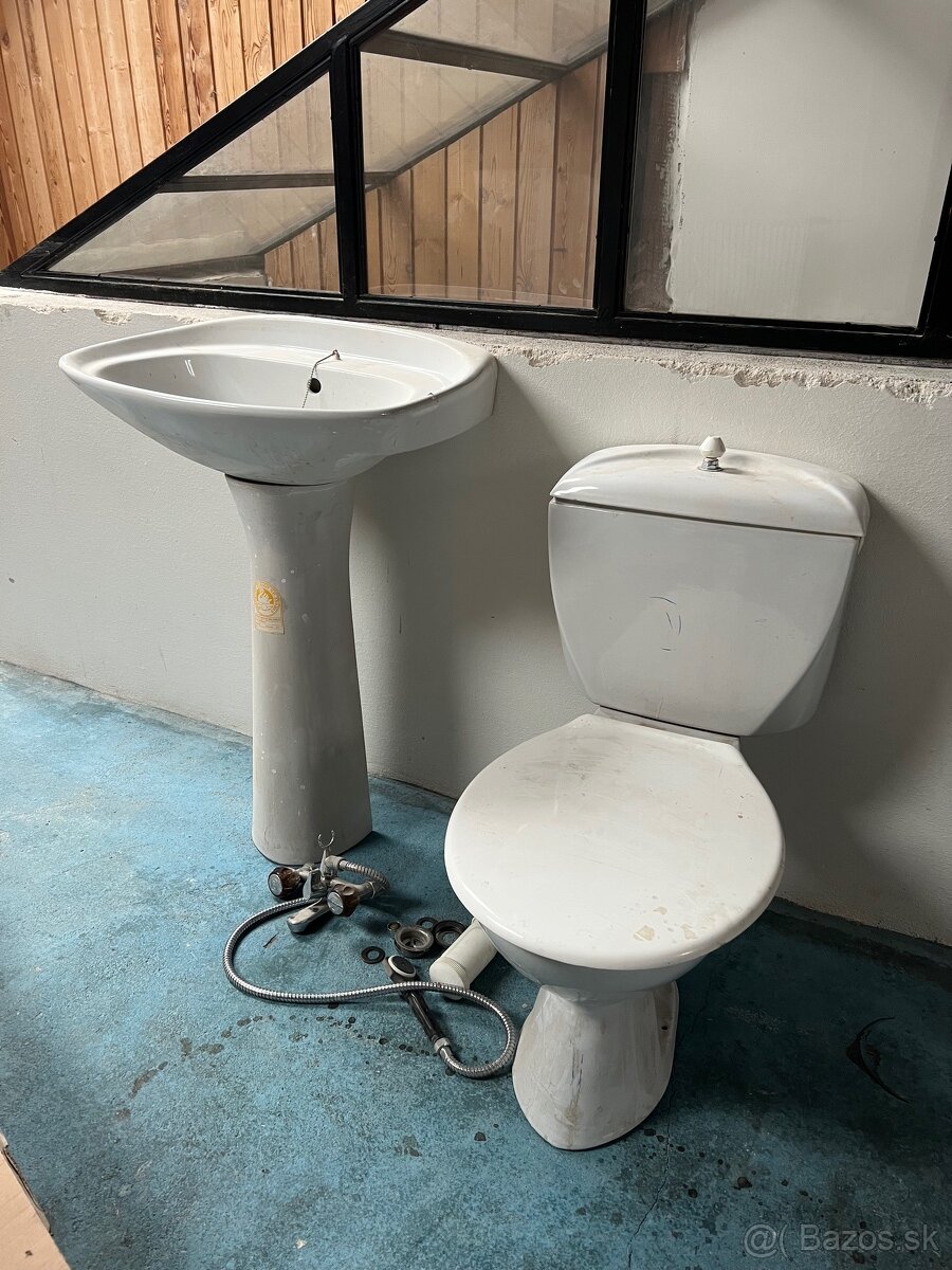 predam WC, umyvadlo sprchova bateria