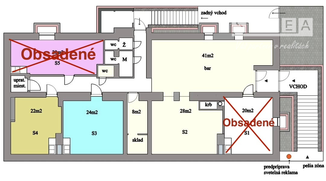 Nehnuteľnosť na prenájom · 200 m² · Šaľa — 240 €/mes.
