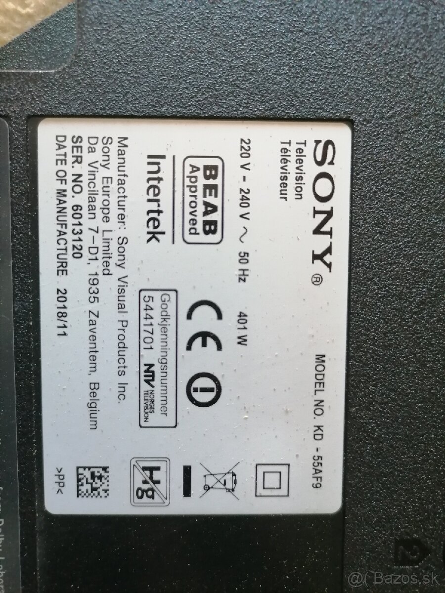 SONY KD55AF9