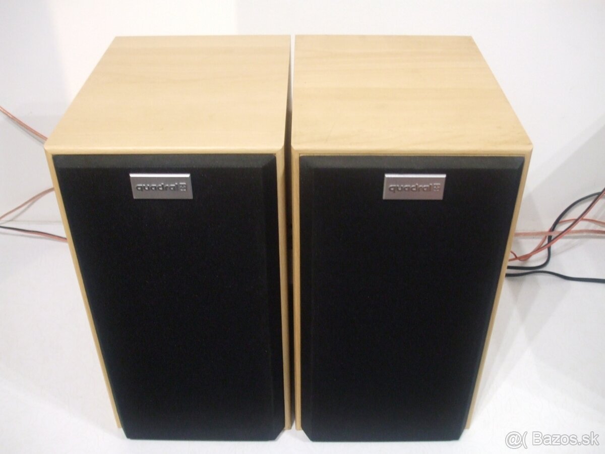 80W TOP stav 2-pasm. reproduktory QUADRAL 32x18x25cm GERMANY