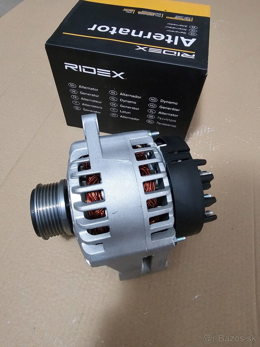 Alternator Ridex 130A Fiat,Opel,Saab,Vauxhall