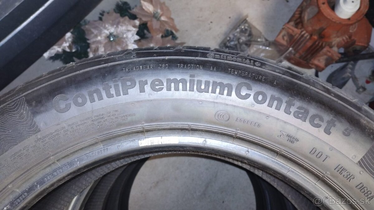Letné pneumatiky Continental ContiPremium Contact