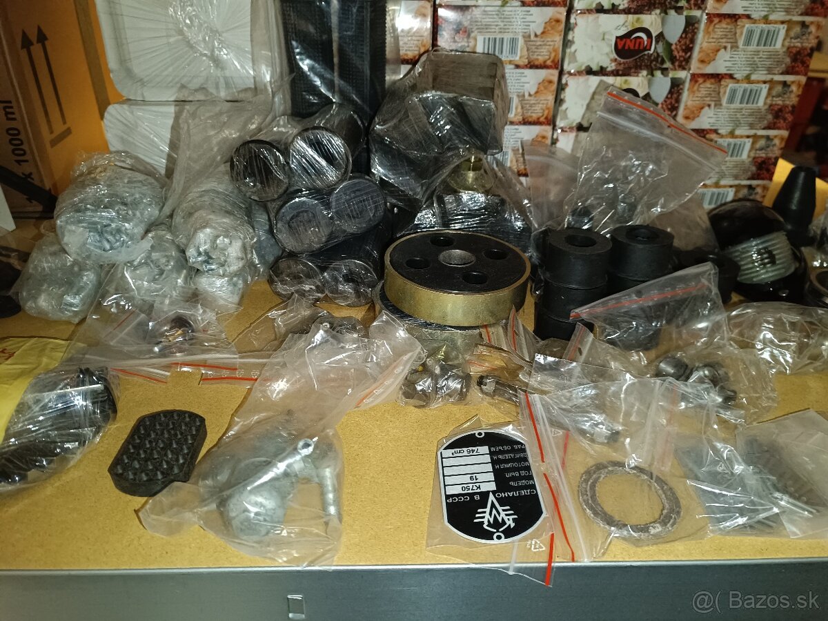 Díly pro Ural M72, Dněpr k750, MW 750.