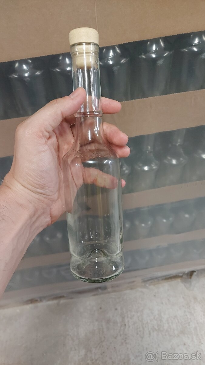 Okrasné fľaše na pálenku - 0,35L