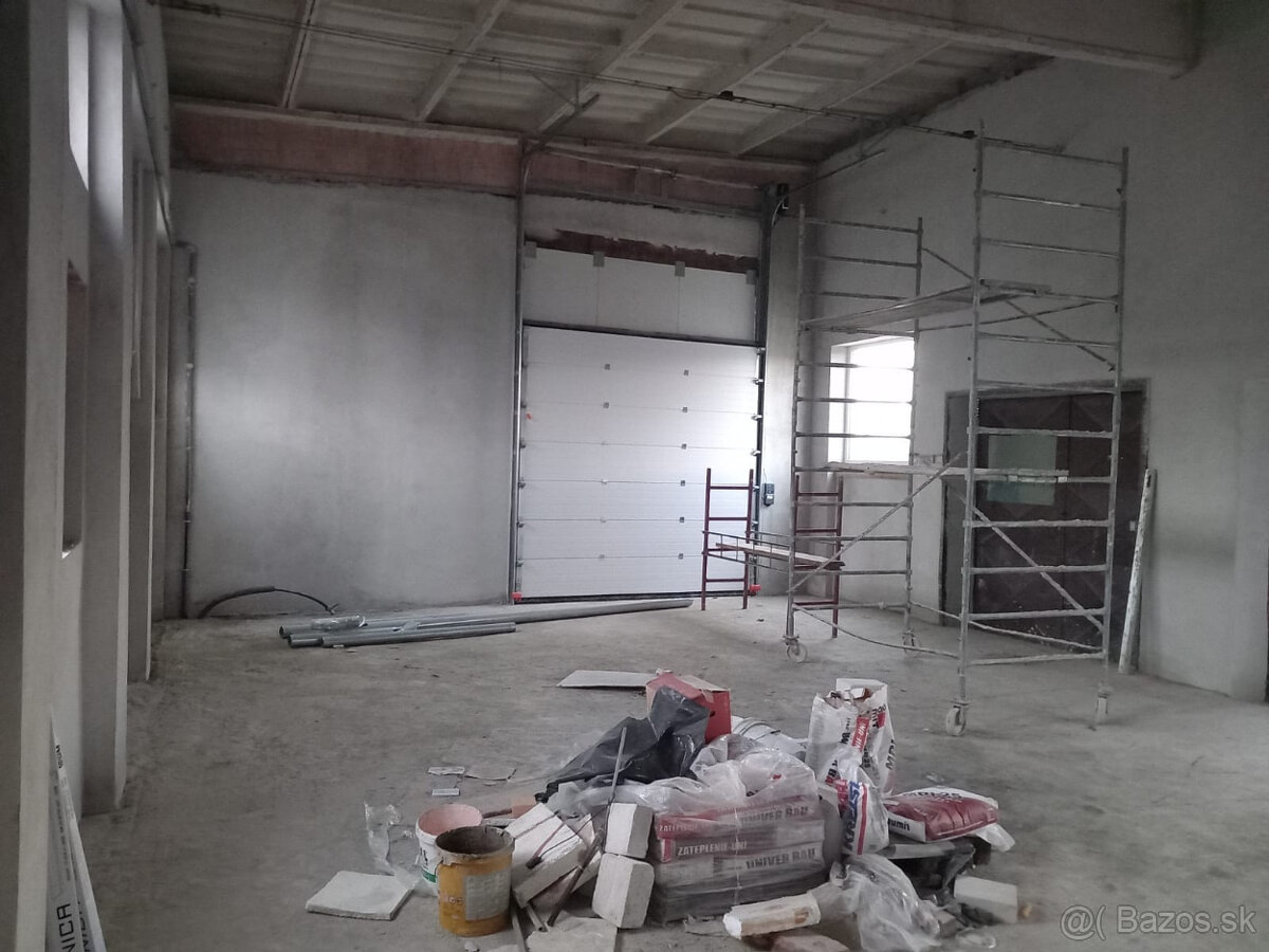 Do prenájmu sklad o výmere cca 160 m2