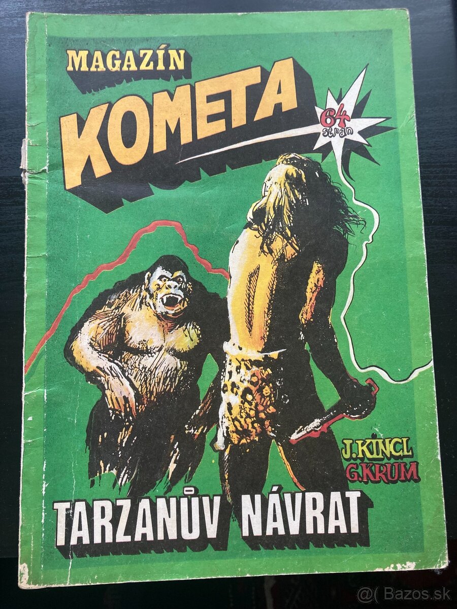 komiks,komix,Magazín Kometa