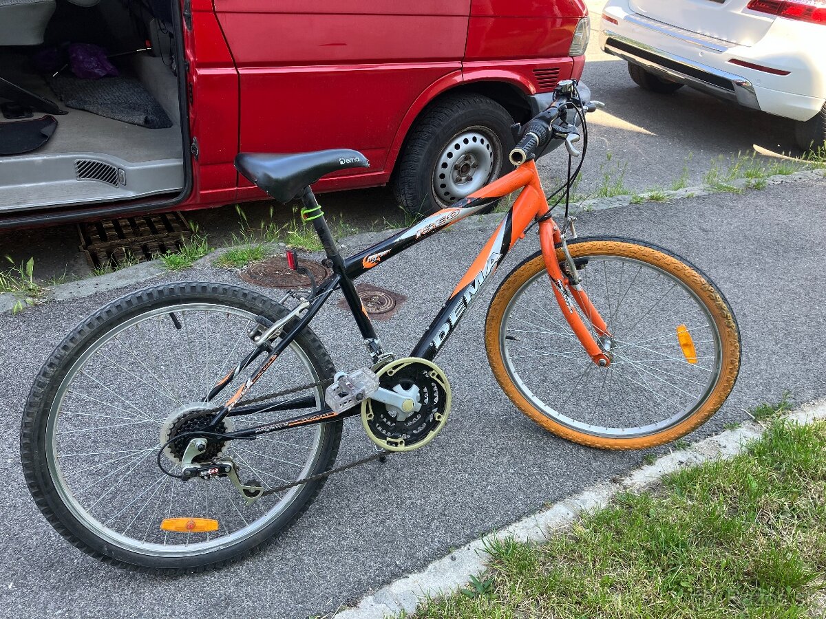 24" palcovy detsky bicykel