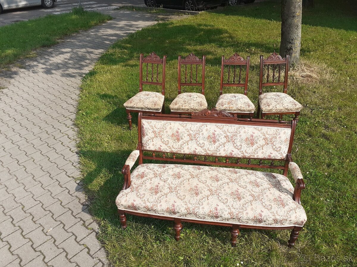 starožité sedenie