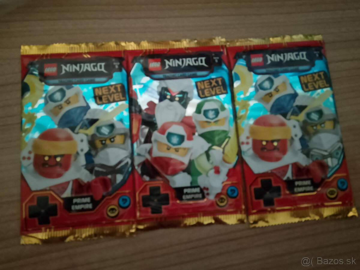 Nemecké lego Ninjago samolepky 2020 l TEXT