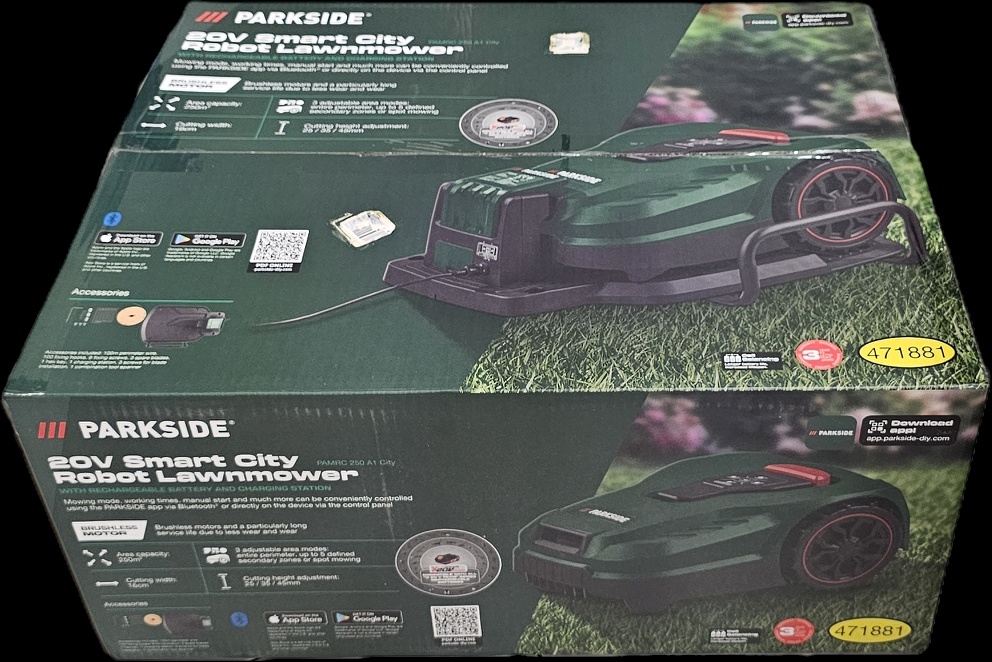 robotická kosačka Parkside do 250m2