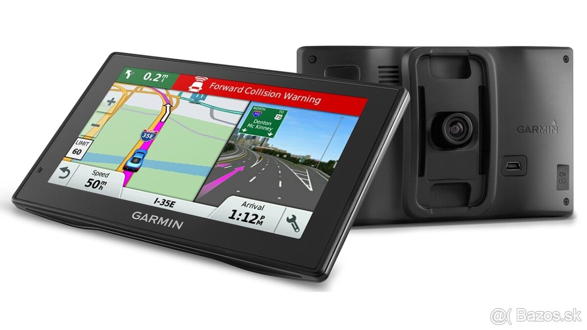 Navigácia GPS GARMIN DRIVE ASSIST 51 s mapou pre rok 2025.