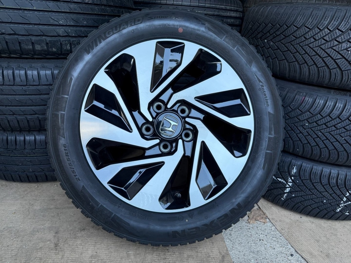 R16 ORIG.ZIMNÍ ALU KOLA HONDA CIVIC 215/55/16 95%