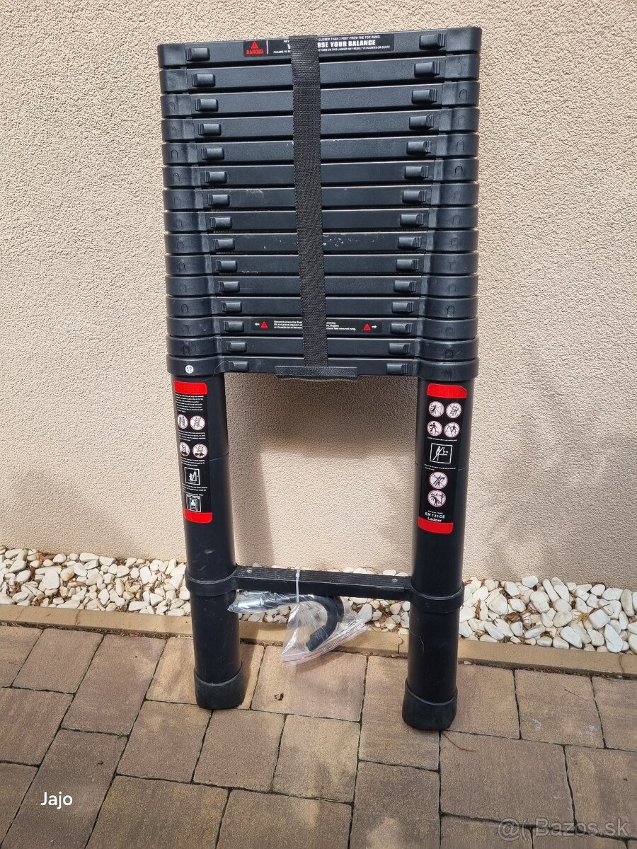Teleskopický rebrík 6,2 m