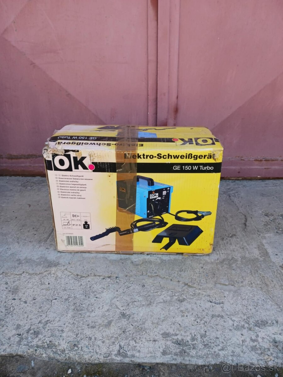 Zváračka na elektrodu GE 150 W Turbo