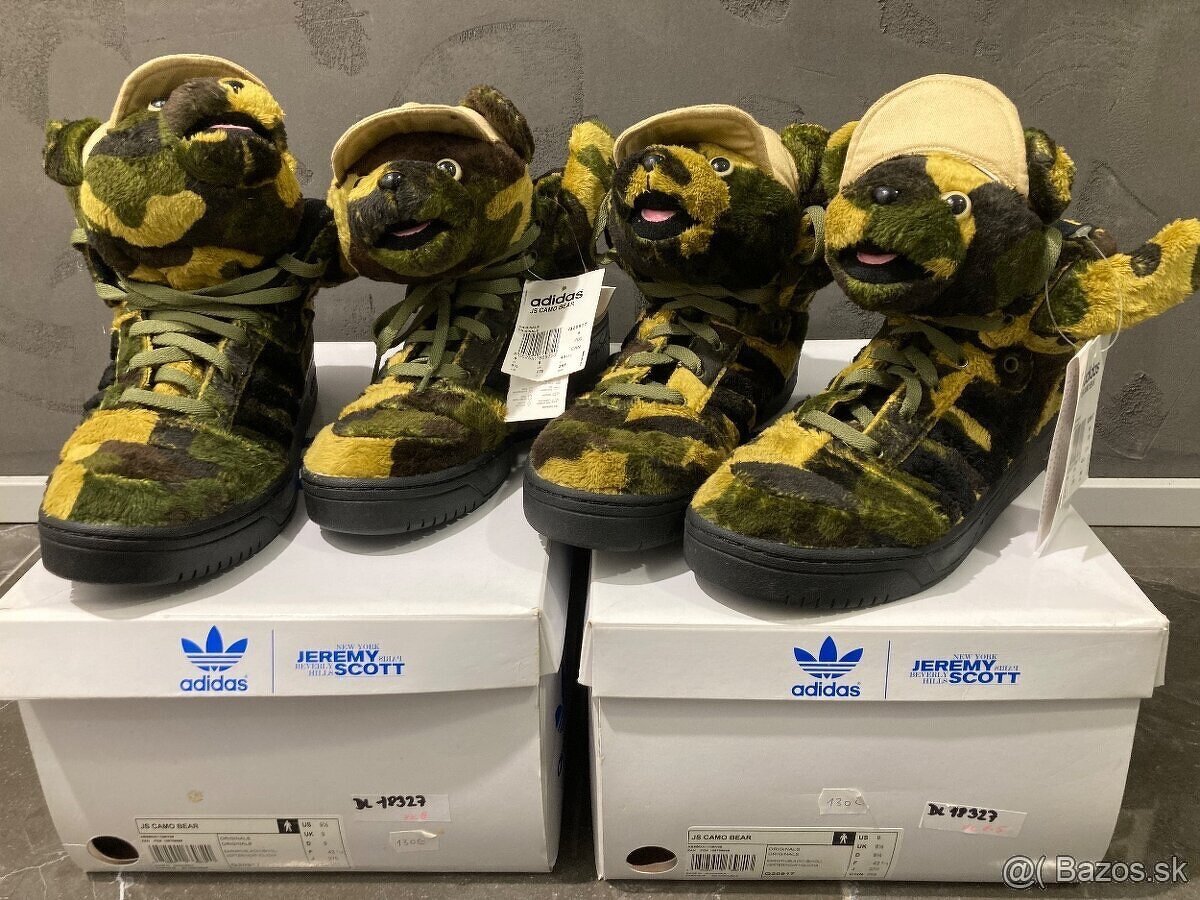 adidas Jeremy Scott Camo Bear