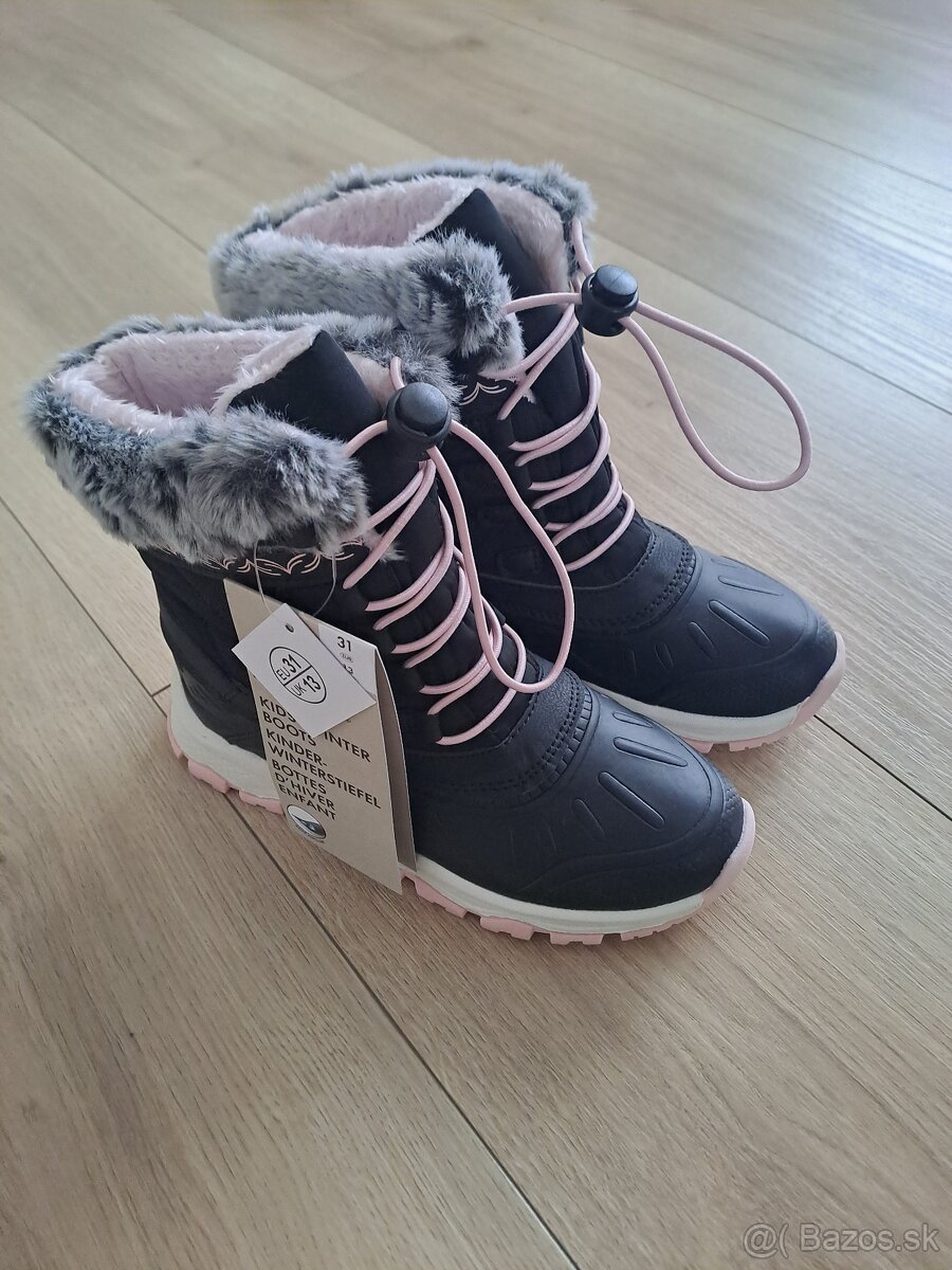 Dievčenské snehule veľkosť 31