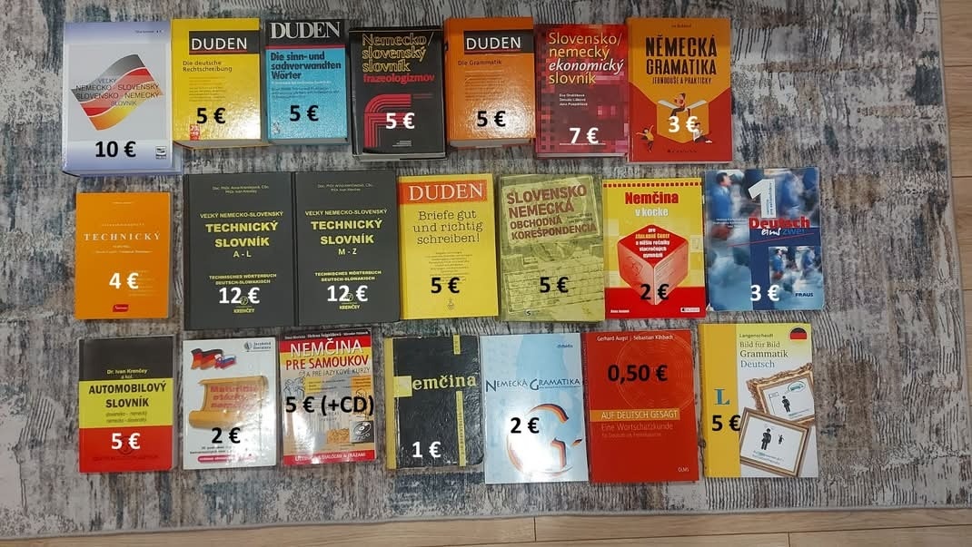 Nemecký jazyk - knihy a učebnice s pracovnými zošitmi