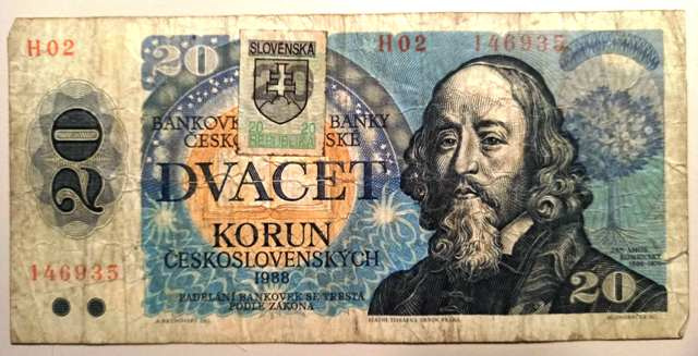 ČESKOSLOVENSKÉ / SLOVENSKÉ - MINCE / BANKOVKY
